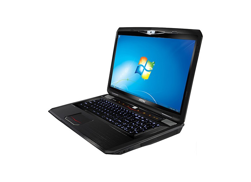 Notebook MSI Workstation Intel Core i7 4810MQ 16 GB de RAM HD 1 TB SSD 128 GB LED 17.3 " Windows 7 Professional WT70-2OK