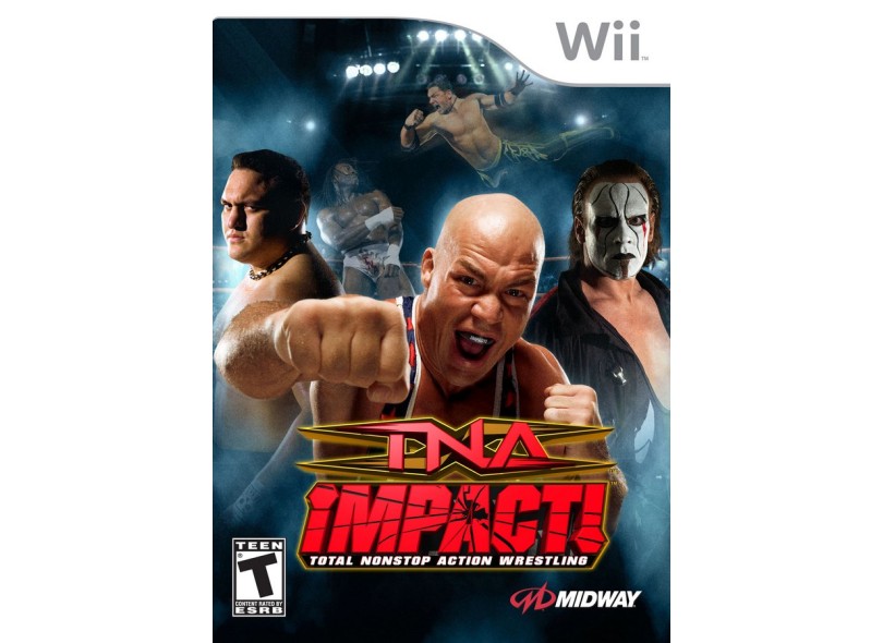 Jogo TNA Impact Midway Wii