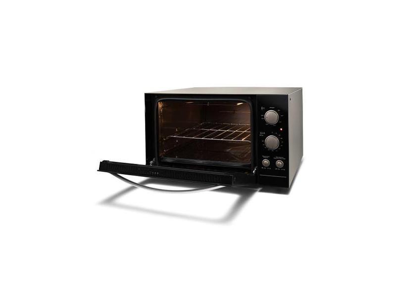 Forno Elétrico Fischer Fit Bancada 44 Litros Silver Com Dourador