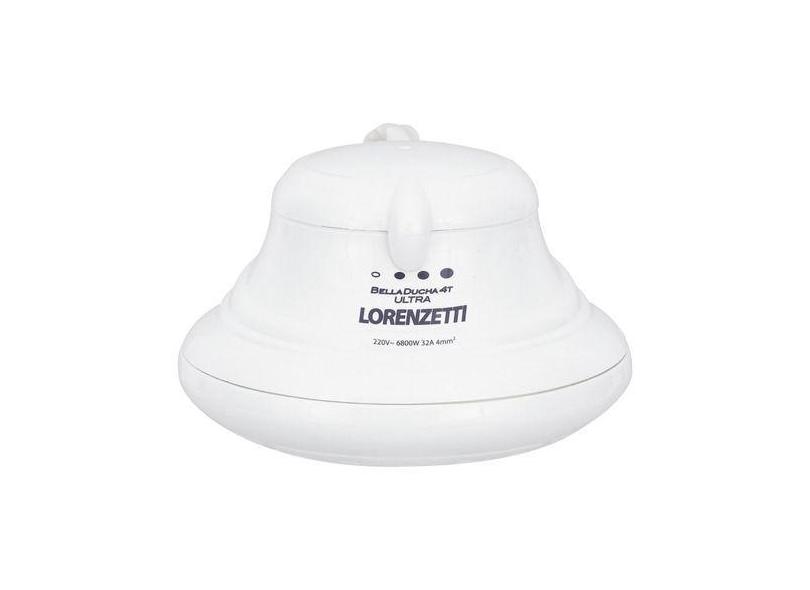 Chuveiro Eletrico Bella Ducha 6800W 220V Branco - Lorenzetti