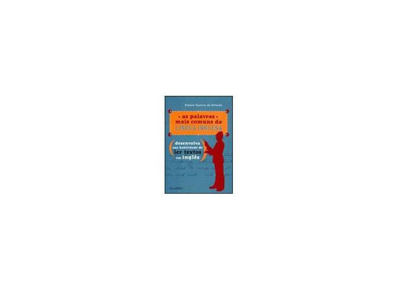 Palavras Mais Comuns Da Lingua Inglesa, As - Rubens Queiroz De Almeida - 9788575220375