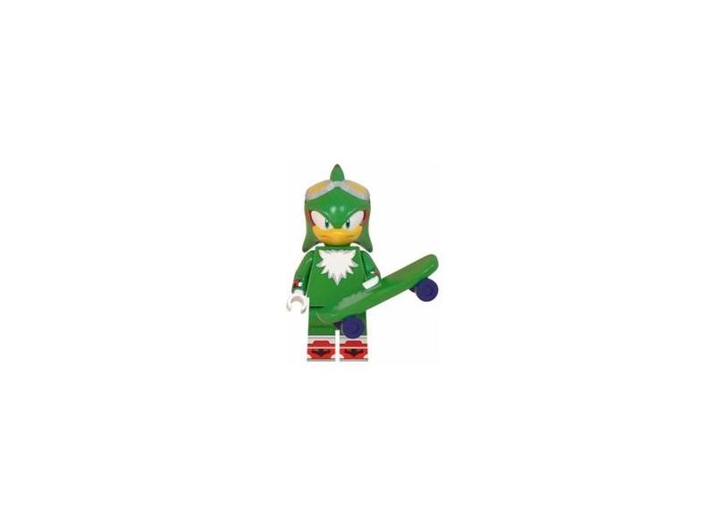 Boneco Lego Sonic Blocos Montar