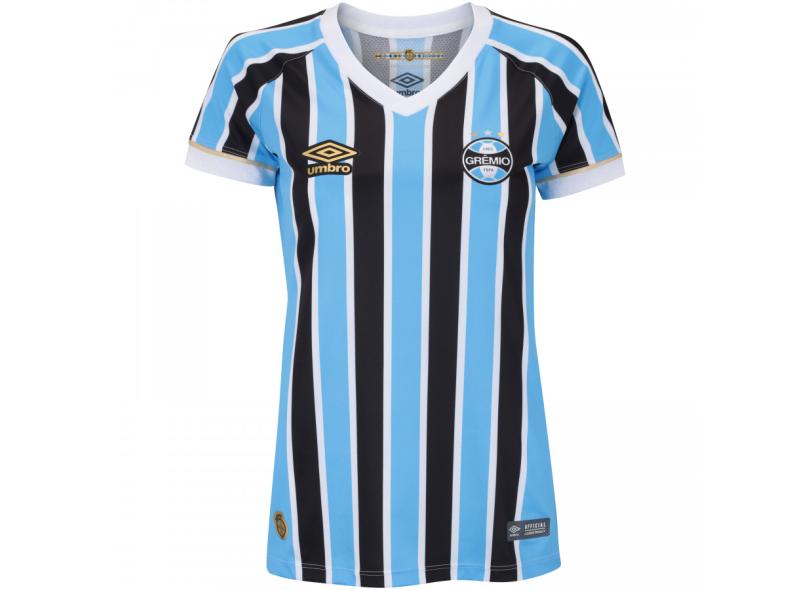 Camisa Torcedor Feminina Grêmio I 2018/19 Umbro
