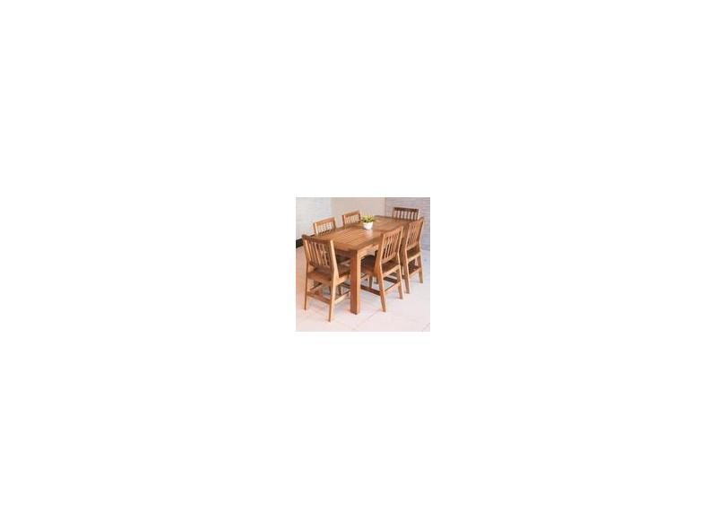 Conjunto Mesa Jantar Ripada 1,60m 6 Cadeiras Confort Madeira