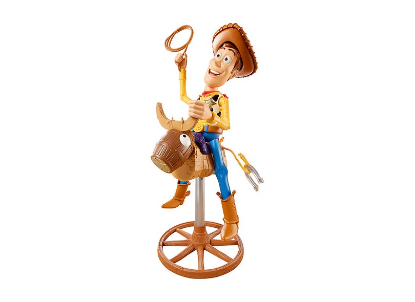 Boneco Toy Story Cowboy Wood CLX49 - Mattel