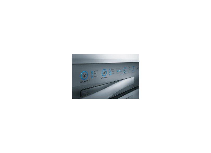 Geladeira Electrolux Celebrate Blue Touch Frost Free Duplex 430 Litros Inox DFX50