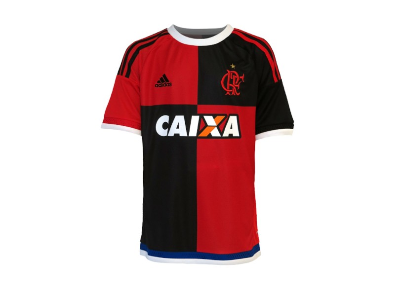 Camisa Jogo Flamengo Rio 450 anos Infantil Adidas