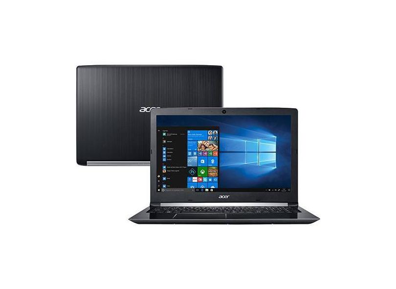 Notebook Acer Aspire 5 Intel Core i5 7200U 7ª Geração 8 GB de RAM 1024 GB 15.6 " Windows 10 A515-51-55QD