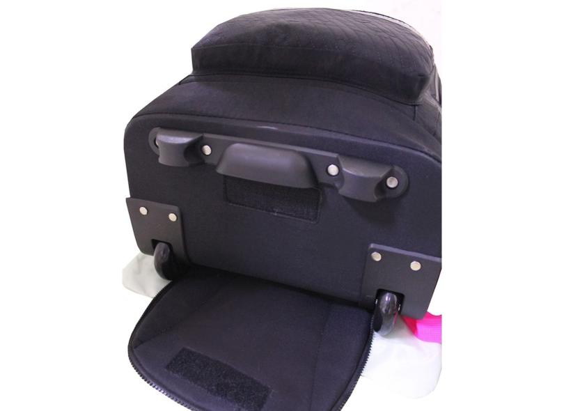 Mochila com Rodinhas Escolar Clio Style Rebecca Bonbon com Compartimento para Notebook