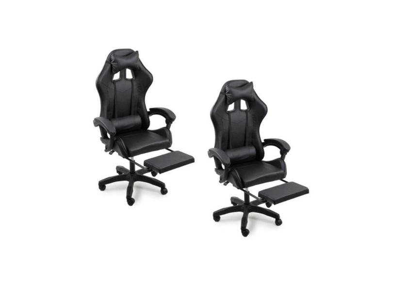 Cadeira Gamer Stillus Ergonômica c/ Apoio p/ Pés 110-120cm