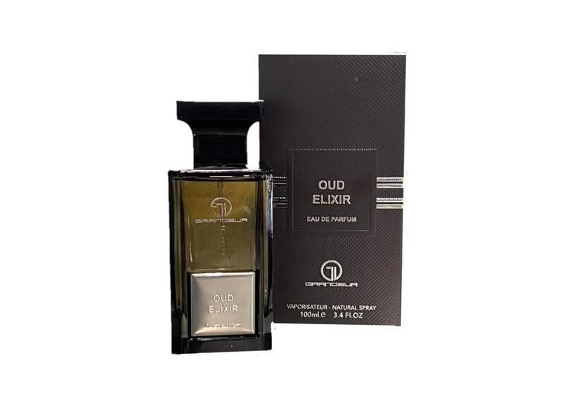 香水(ユニセックス) Grandeur Oud Elixir 100ml EDP Perfume Oud Elixir Edp 100ml - Grandeur Elite em Promoção é no Buscapé