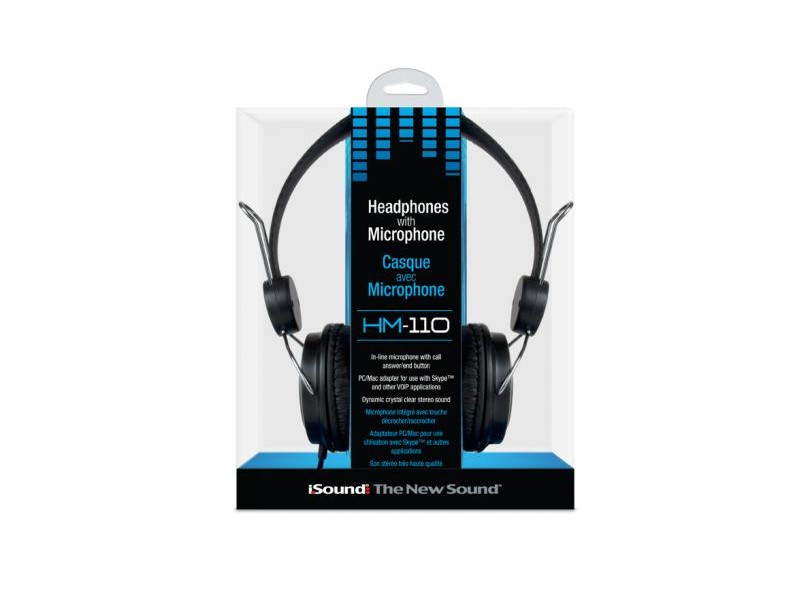 Headphone com MIcrofone Isound HM-110