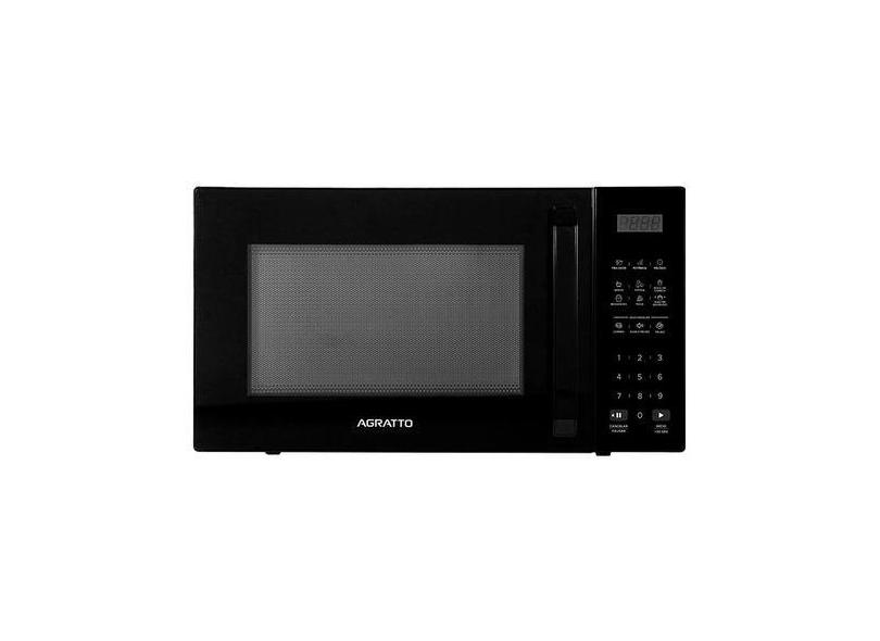 Micro-ondas Agratto 32 Litros, Amico1n, 1400 Watts, Preto AMICO1N 32 Litros