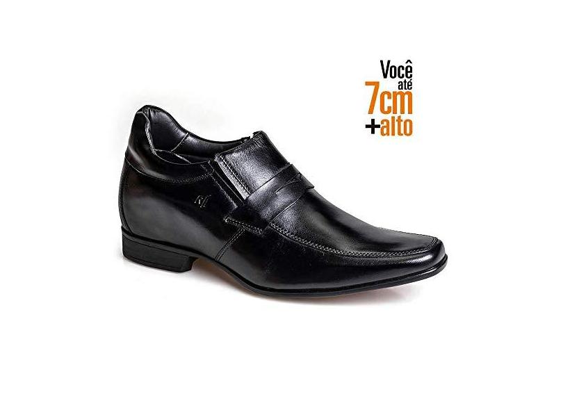Sapato Social Couro Rafarillo Masculino Conforto Salto 7cm 40 com o Melhor  Preço é no Zoom