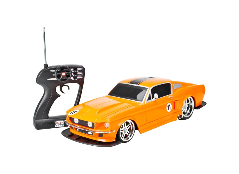 Carrinho de Controle Remoto Maisto Ford Mustang 1967 1:12