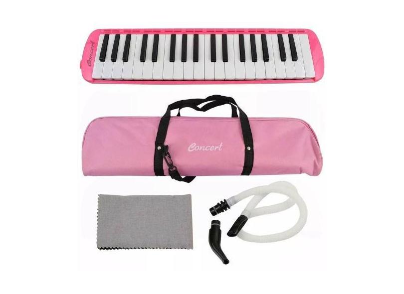 Escaleta Pianica Concert M 37 Pk Rosa De 37 Teclas C/Bag