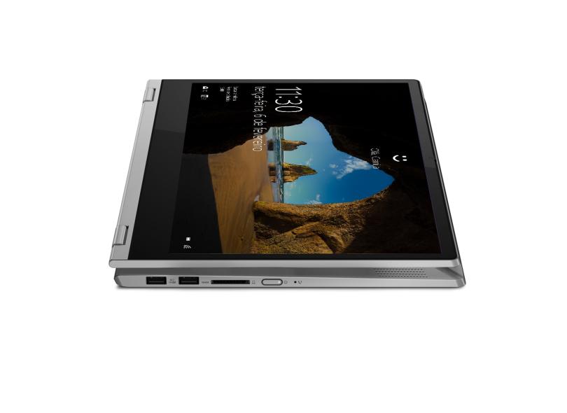 Notebook Conversível Lenovo IdeaPad C340 Intel Core i5 8265U 8ª Geração 8 GB de RAM 128.0 GB 14 " Touchscreen Windows 10 IdeaPad C340
