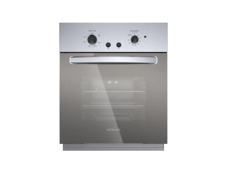 Forno de Embutir Venax à Gás 50 Litros Cristallo GIII Gás GLP Inox 220V