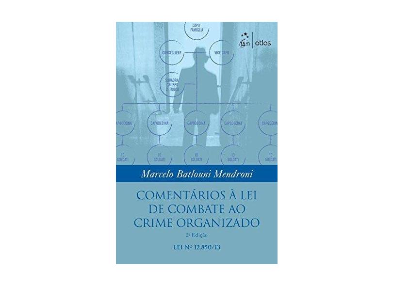 Comentários À Lei de Combate ao Crime Orgnizado - 2ª Ed. - Mendroni, Marcelo Batlouni - 9788597001495