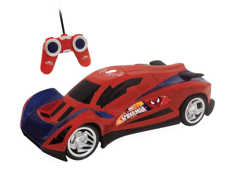 Carro controle remoto homem aranha