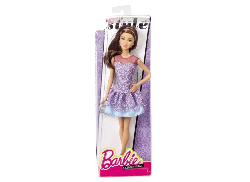 Boneca Barbie Fashionistas Balada Teresa Mattel