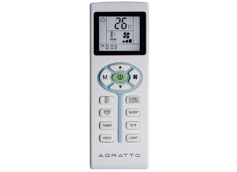 Ar Condicionado Split Hi Wall Agratto 22000 BTUs Controle Remoto Frio ACS22F-R4