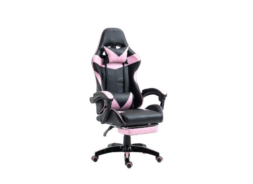 Cadeira Gamer Rosa - Prizi - Jx-1039