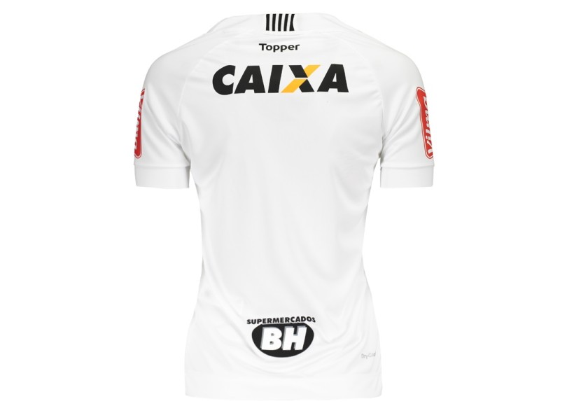 Camisa Torcedor feminina Atlético Mineiro II 2017 sem Número Topper