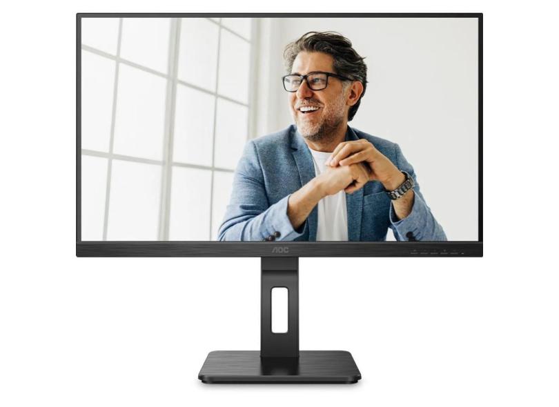 Monitor 21,5&quot; LED VA AOC 22P2UM, Full HD, HDR, HDMI e Display Port, Hub USB, ajuste altura e rotação  AOC