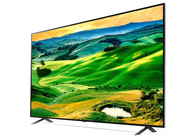 Smart TV QNED 75" LG ThinQ AI 4K HDR 75QNED80SQA com o Melhor Preço é