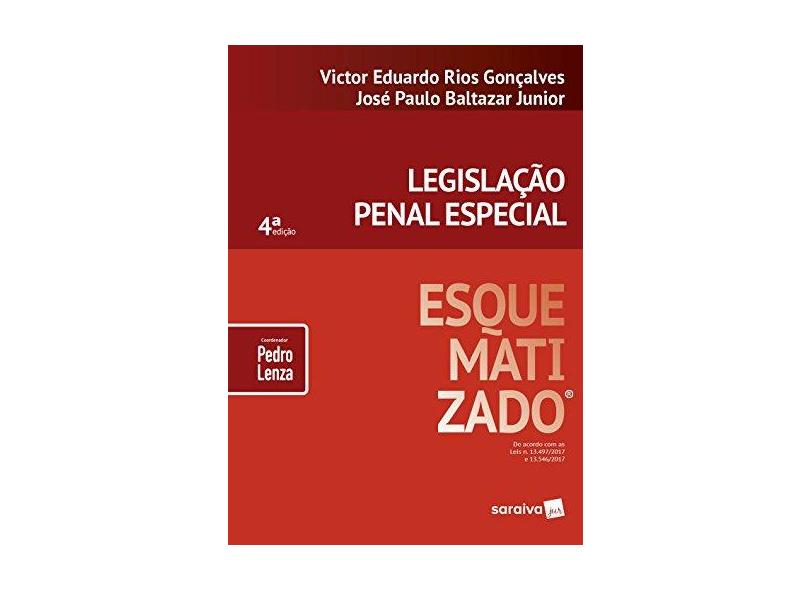 Legislação Penal Especial Esquematizado    - Victor Eduardo Rios Gonçalves - 9788547228606
