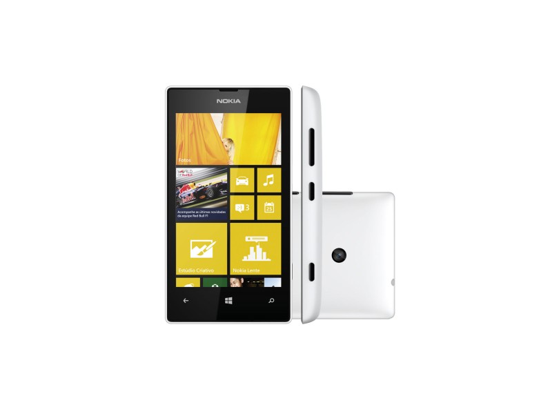 Smartphone Nokia Lumia 520 8gb 5 0 Mp Qualcomm Snapdragon S4 Windows Phone 8 Com O Melhor Preco E No Zoom