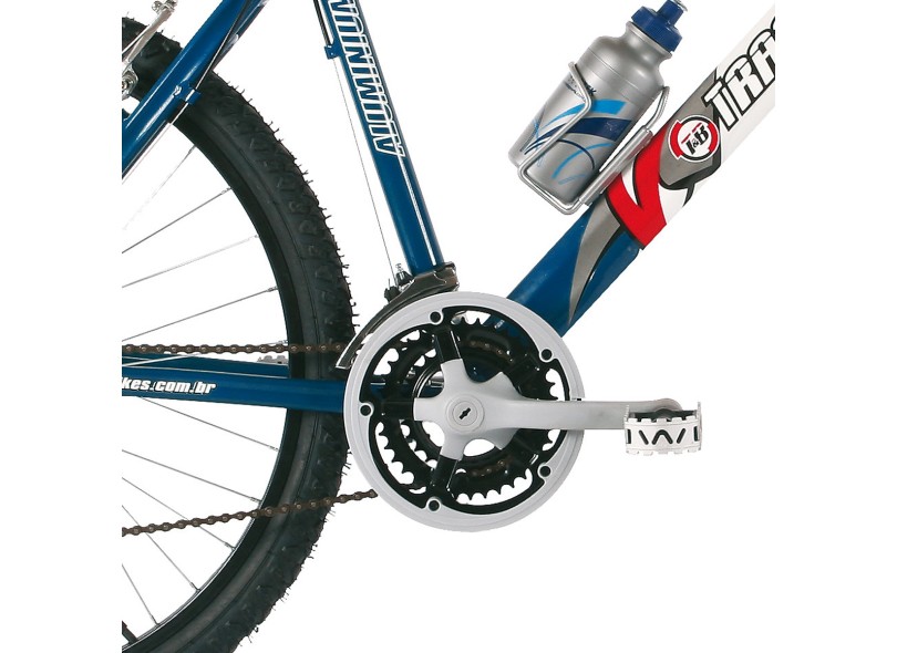 Bicicleta TRACK & BIKES Mountain Bike 21 Marchas Aro 26 Suspensão Dianteira Atlanta