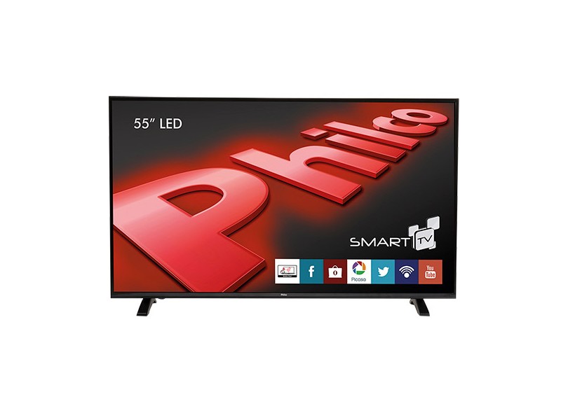 TV LED 55 " Smart TV Philco Full PH55E30DSGW
