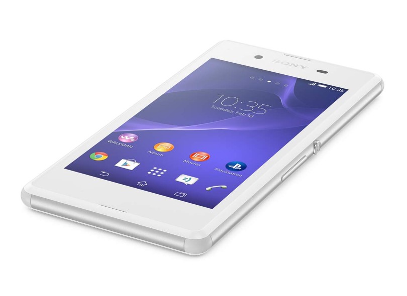 Smartphone Sony peria E3 D2243 4GB Android 4.4 (Kit Kat) 4G Wi-Fi 3G