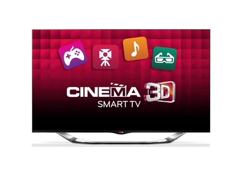 TV LED 55" Smart TV LG Cinema 3D Full HD 4 HDMI 55LA8600