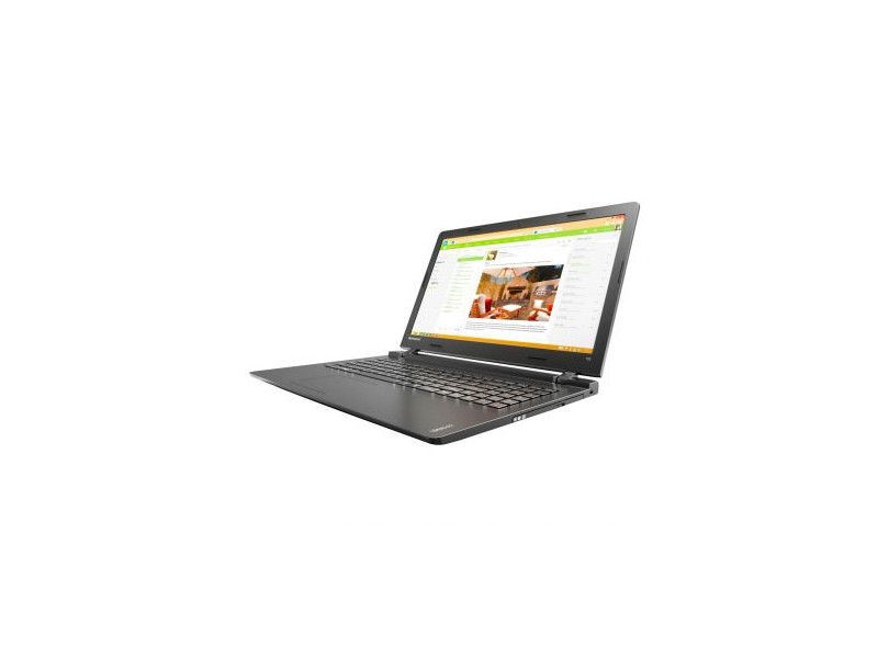 Notebook Lenovo IdeaPad 100 Intel Celeron N2840 4 GB de RAM HD 500 GB LED 15.6 " Windows 10 Home 100-15IBY