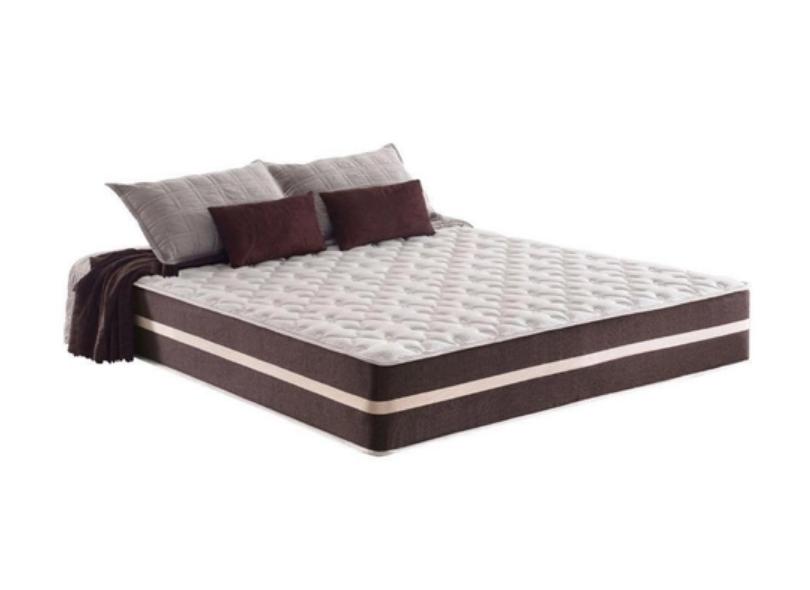 Cama Box Baú Casal com Colchão Classic Superlastic Anjos Colchões