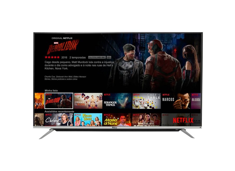 Smart TV TV LED 65 " Philco 4K Netflix PH65G60DSGWAG 3 HDMI