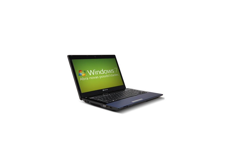 Notebook Gateway NV49C03B 500GB Intel Core i3 370 2.4GHz 4GB DDR3