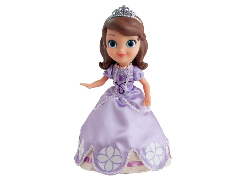 Boneca princesa sofia encantada musical multibrink