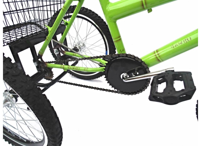 Bicicleta Triciclo Valdo Bike Aro 20 Bambu