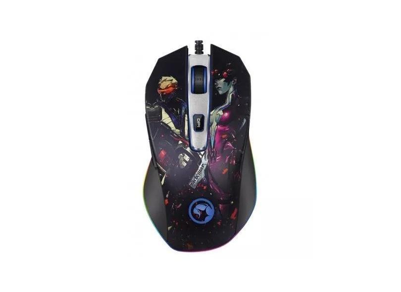 Mouse Marvo Scorpion G914 USB rgb Preto