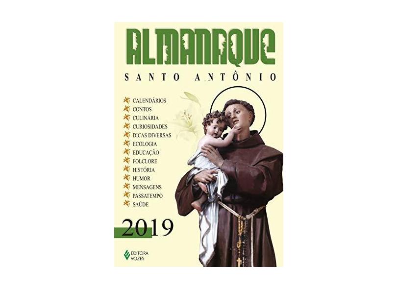 Almanaque Santo Antônio 2019 - Pasini,edrian Josué - 7898563141307
