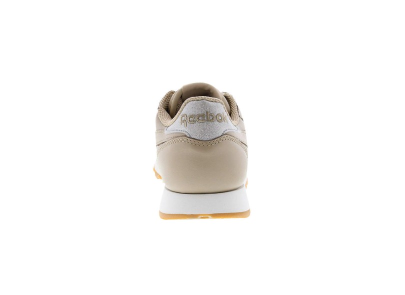 Tênis Reebok Feminino Casual CL Leather Met Diamond