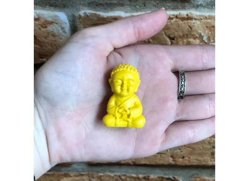 Estátua De Buda Com Enfeites De Resina Sintética Escultura Artesanato Carro Decoracao Para Casa 10cm