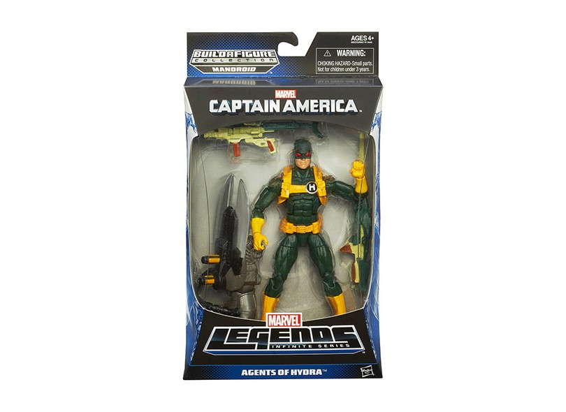 Boneco Agents of Hydra Capitão América Marvel A6218 - Hasbro