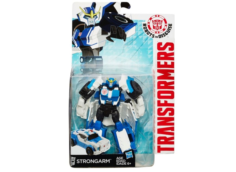 Boneco Transformers StronGarm Robots In Disguise Warriors B0070 - Hasbro