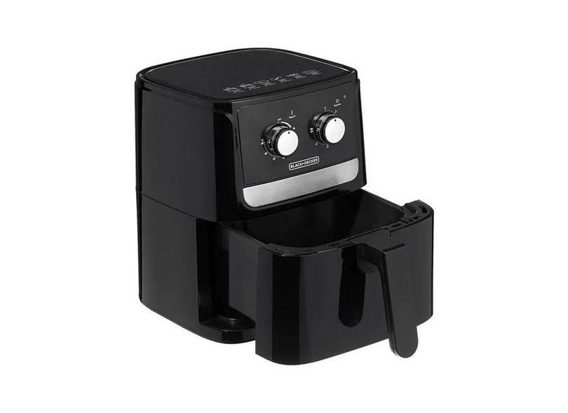 Fritadeira Air Fryer 4 Litros Afm4 Black Decker 127v Preto Fritadeira air fryer 4 litros afm4 black decker 127v preto