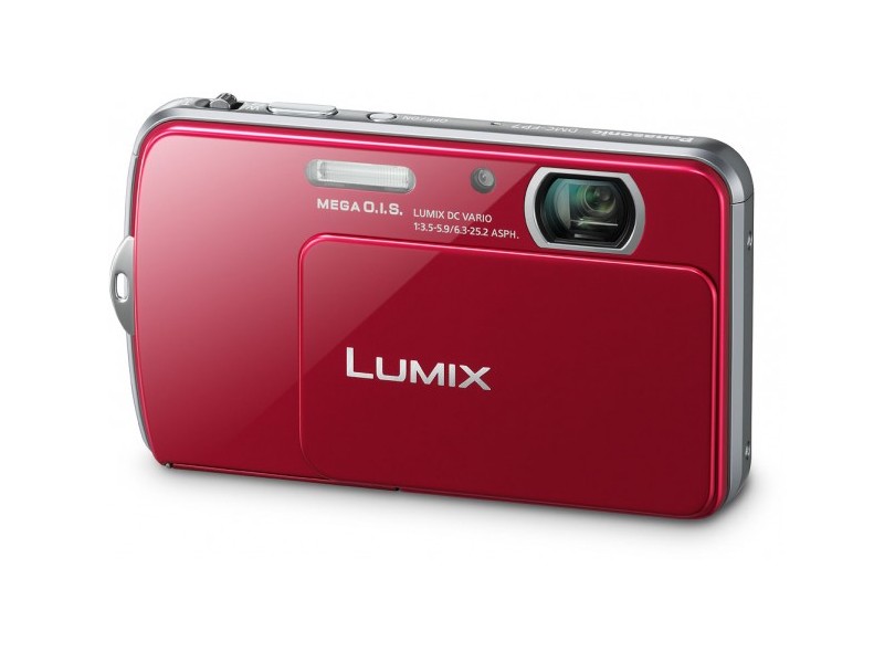 【R2097】 Panasonic LUMIX DMC-FP7D Câmera Digital Panasonic Lumix 16,1 MP HD DMC-FP7 com o